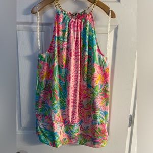 Lilly Pulitzer gorgeous halter. Size Large